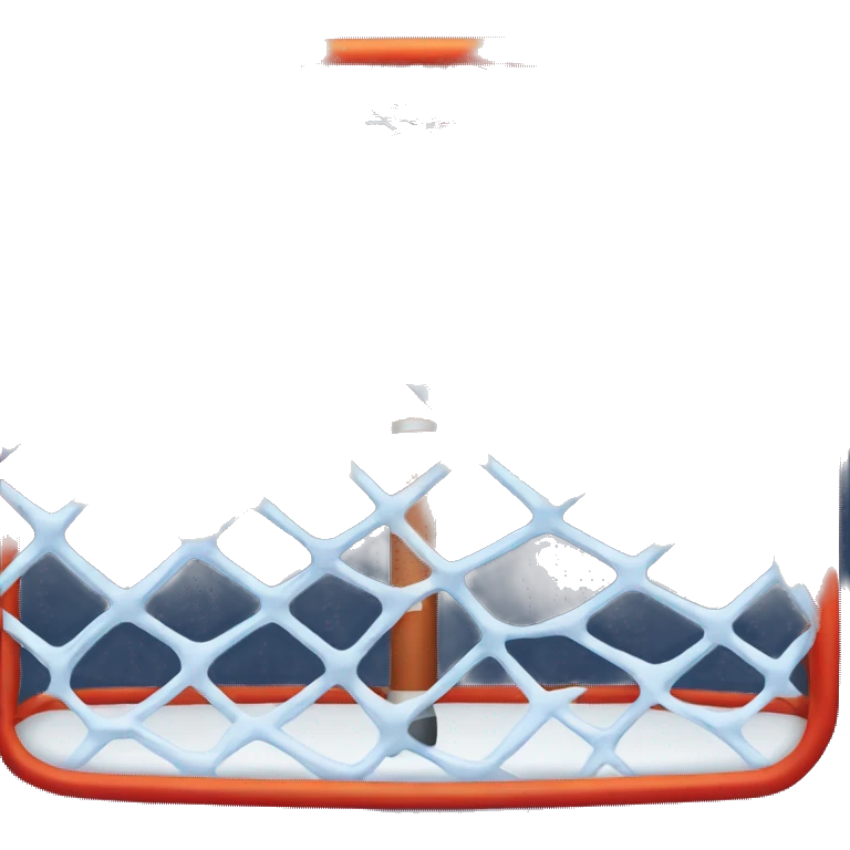 Ice hockey net emoji