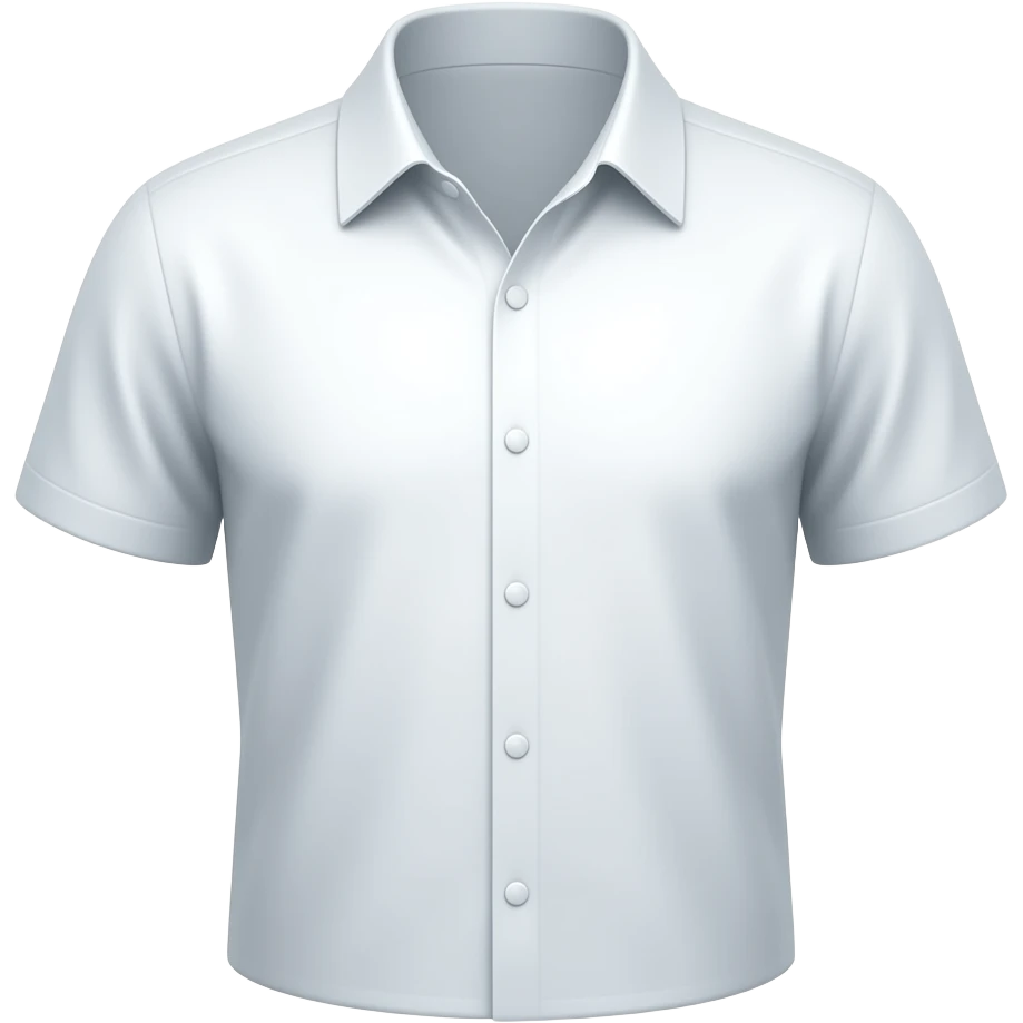 white shirt emoji