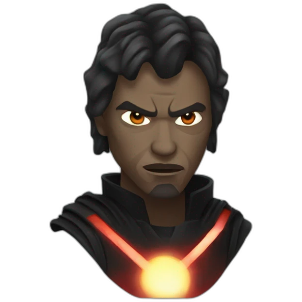 Star Wars sith lightning emoji