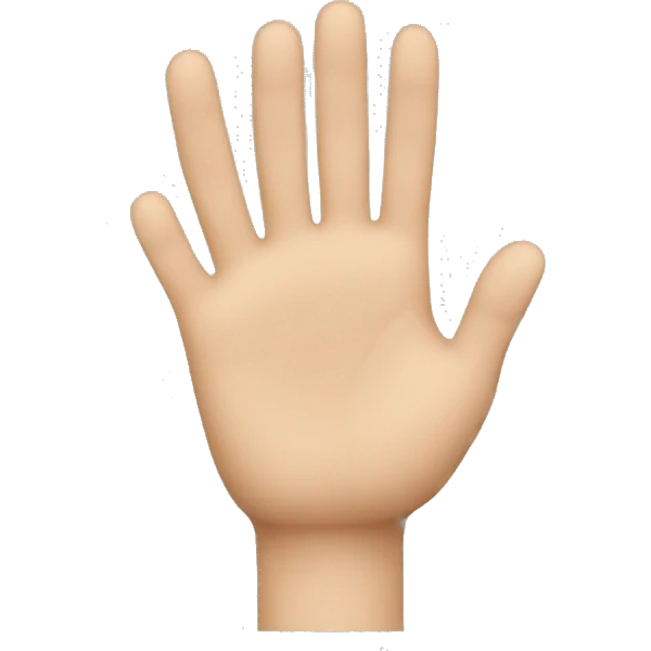 count to 10 whit fingers emoji
