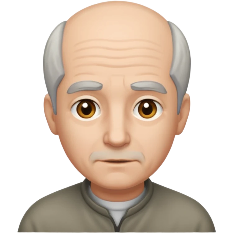 npc with balsing grey hair emoji