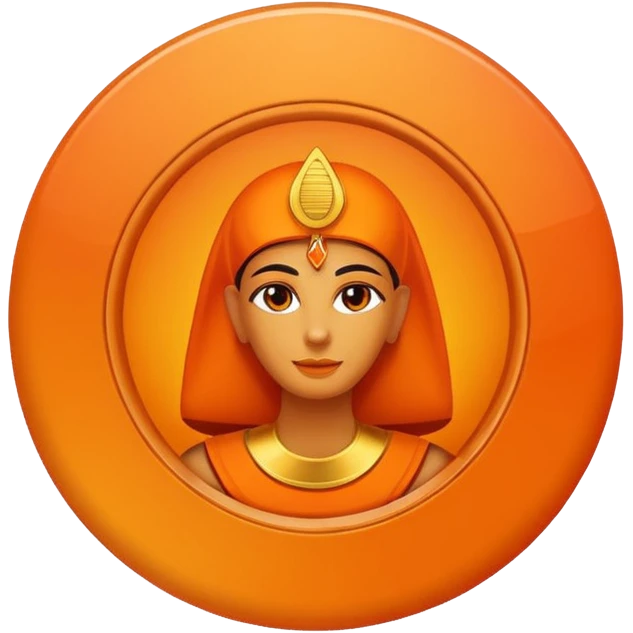 Design a logo for Orange Cash egypt emoji