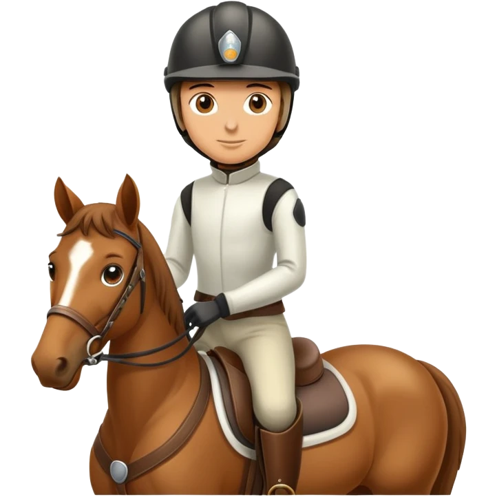 horse rider emoji