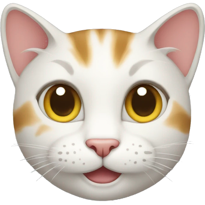 Cat happy emoji