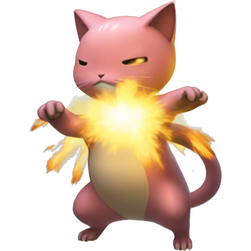 Pokemon Mew Explosion emoji