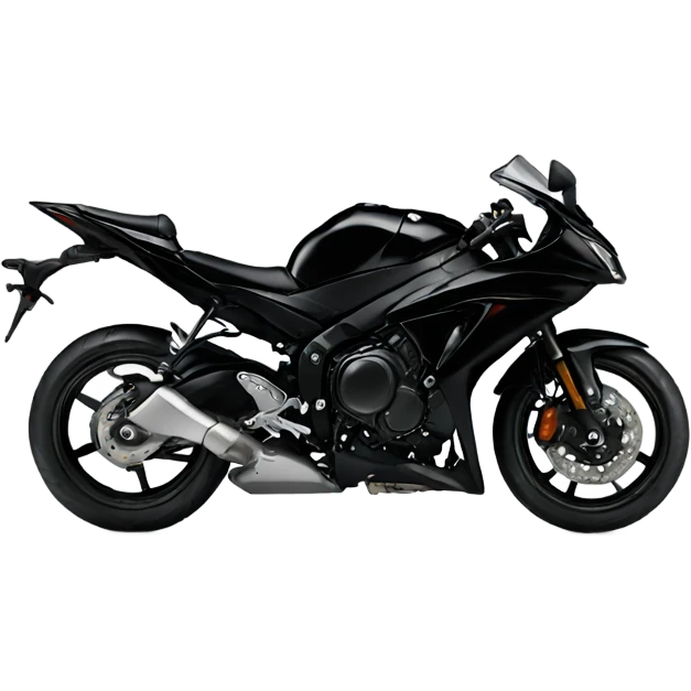black bike yamaha emoji