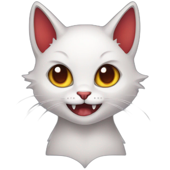 vampire-cat emoji