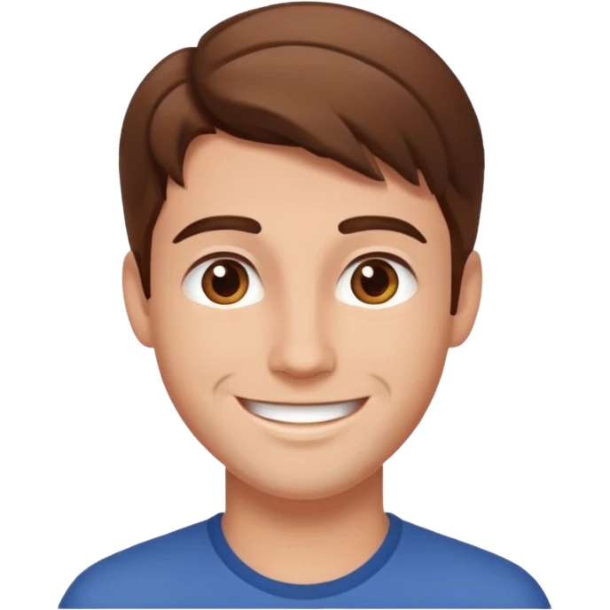 handsome guy emoji
