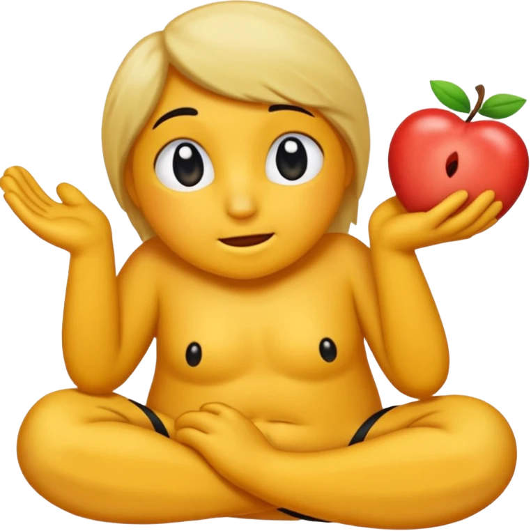 Naked girl sex emoji