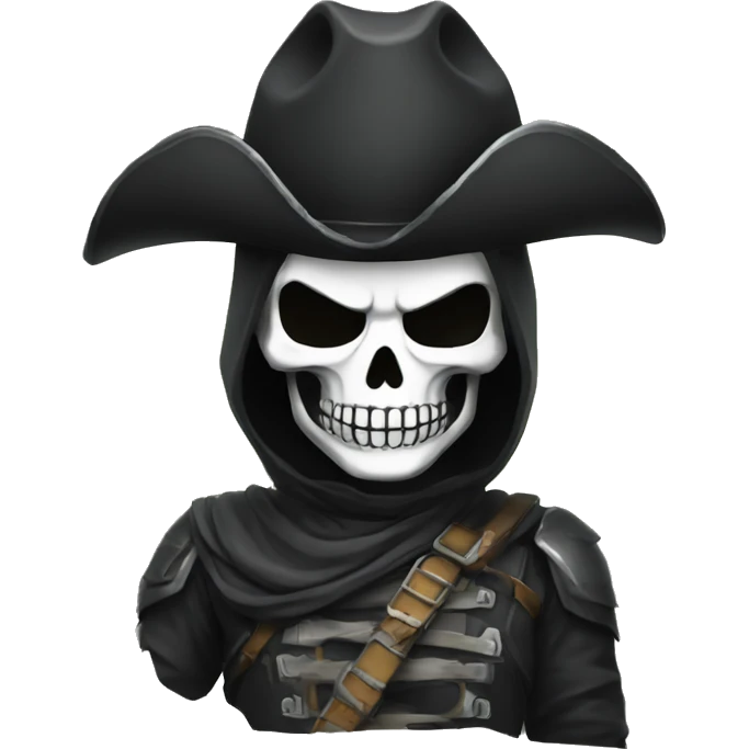 Caveira sentada emoji