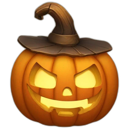 Jack O Lantern-Helloween emoji