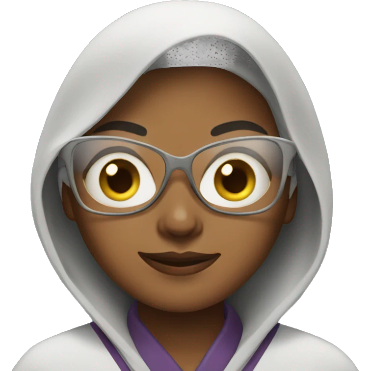 woman wearing robe emoji