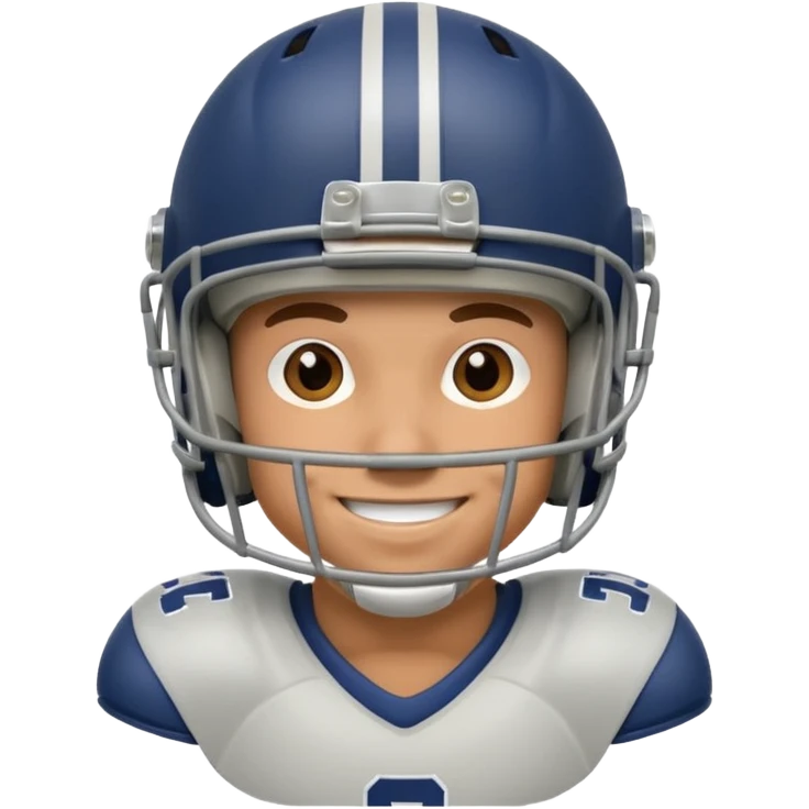 american football player emoji