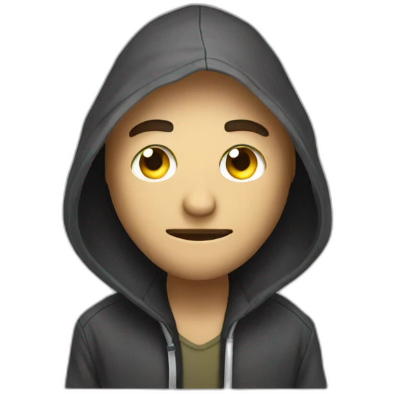 Hacker man emoji