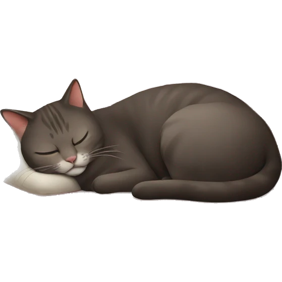 caat sleeping on the sofa emoji