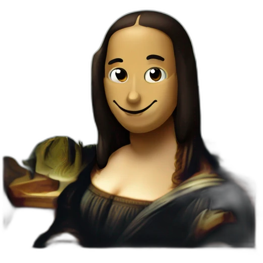 Mona lisa emoji