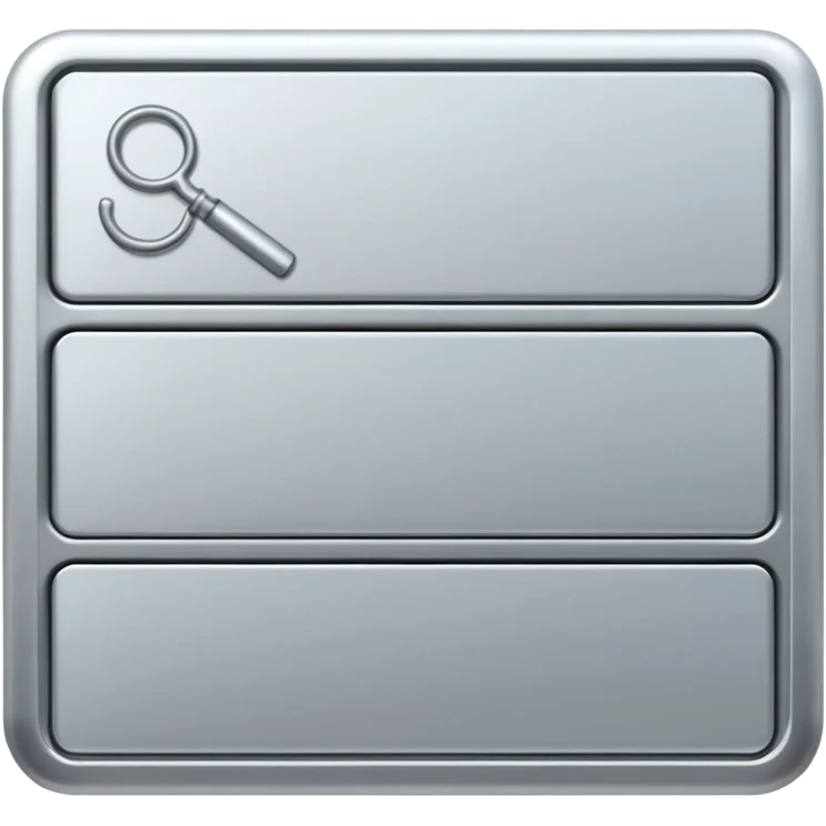 a search bar on a keyboard emoji