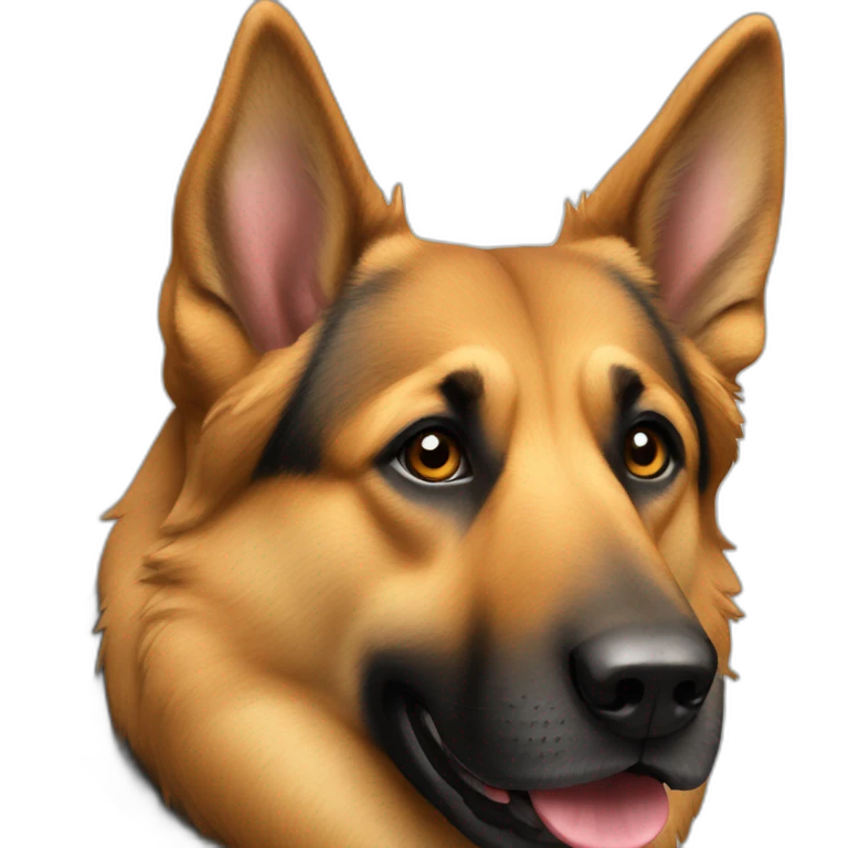 Berger allemand emoji
