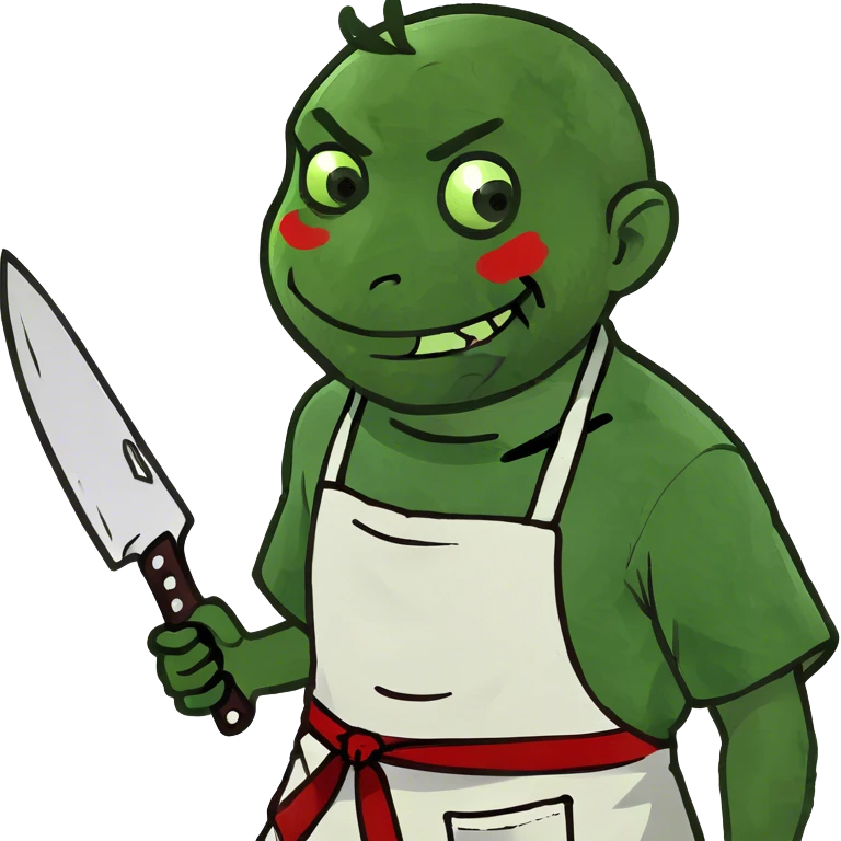 Knife slaughters a person emoji