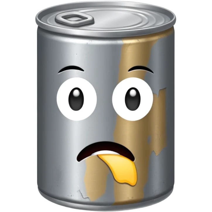 
expressionless tincan emoji