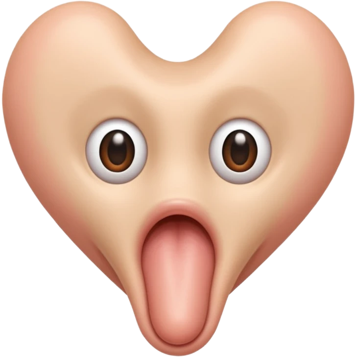 Clitoris with vagina with a penis inside  emoji