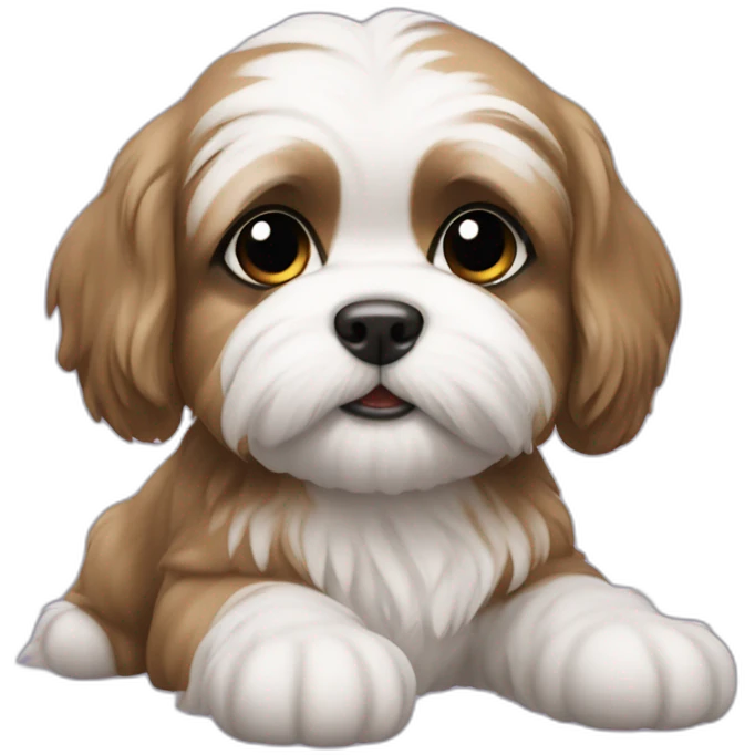 shitzu puppy emoji