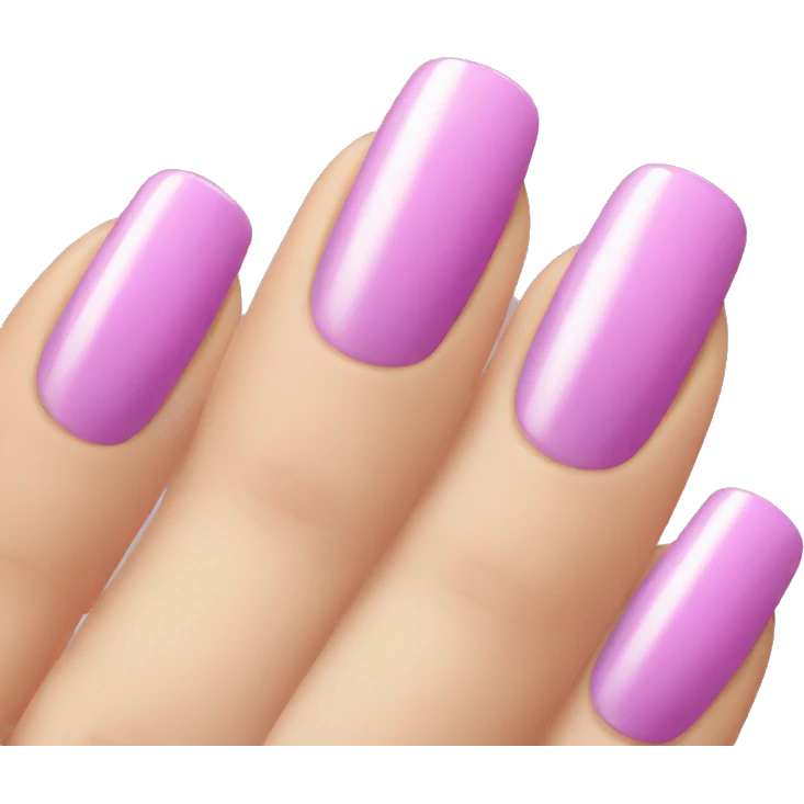 nails with manucure emoji