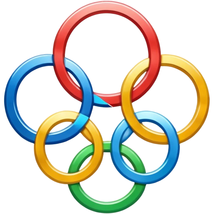 Olympic symbol Rings image emoji