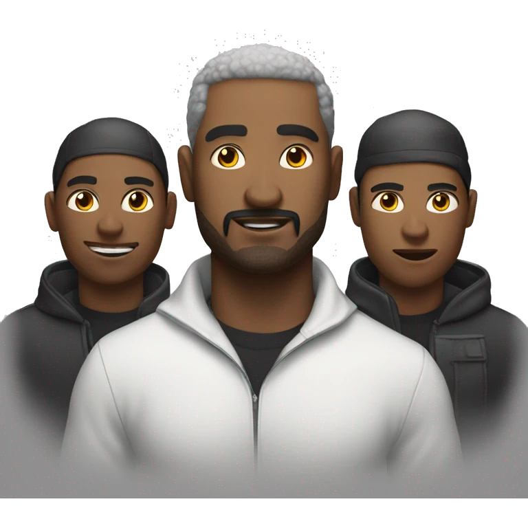 tag team of 3 people emoji