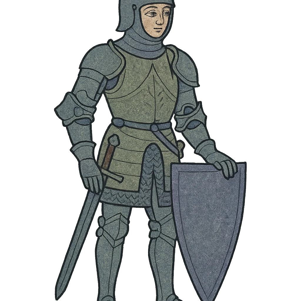 knight in a armor emoji