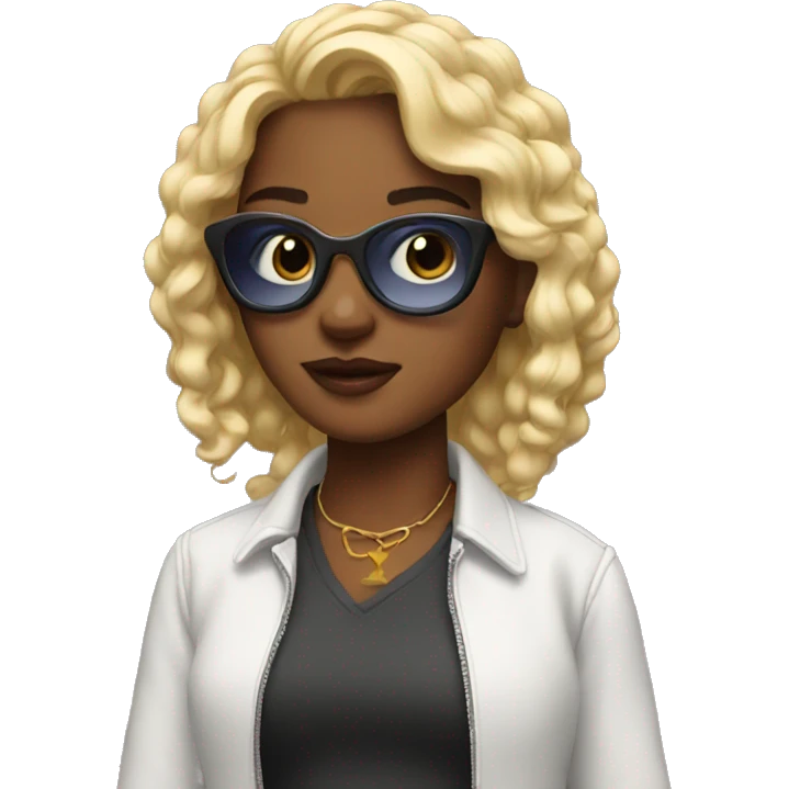 cool girl emoji