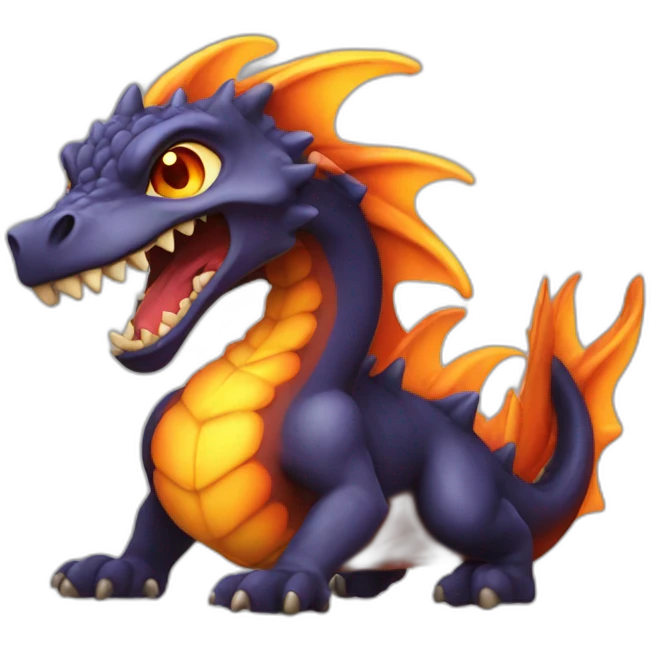 Dracaufeu emoji