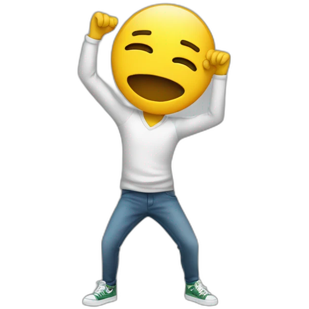 Personne qui dab emoji
