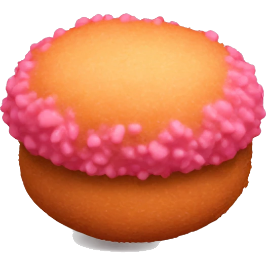 Pink croquette emoji