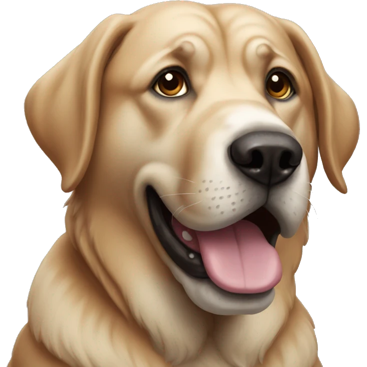 big dog emoji