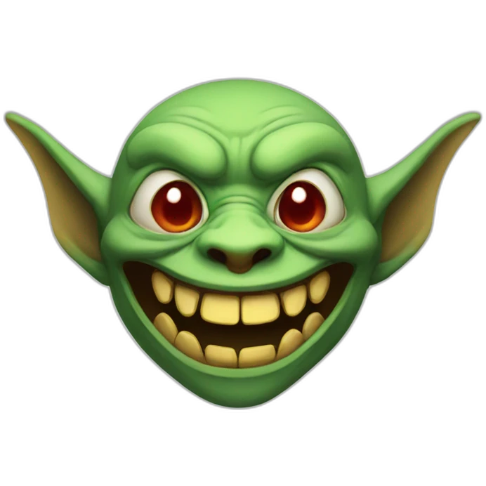 tengu goblin smile emoji