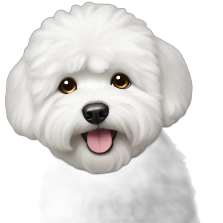 Bichon maltés  emoji