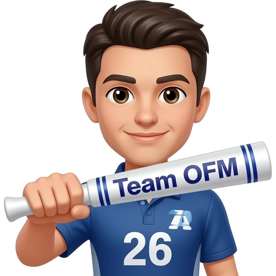 с табилчкой в руках "Team OFM" emoji
