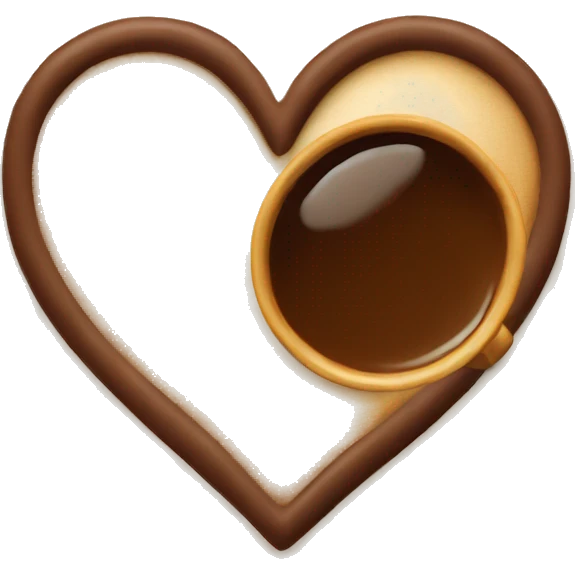 Coffee heart emoji