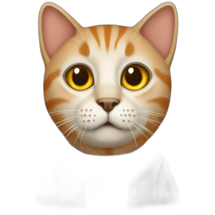cat orange prison suit emoji