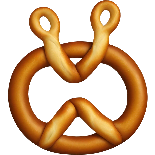pretzel  emoji