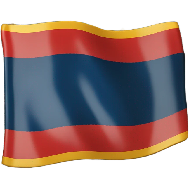 Blue German flag  emoji