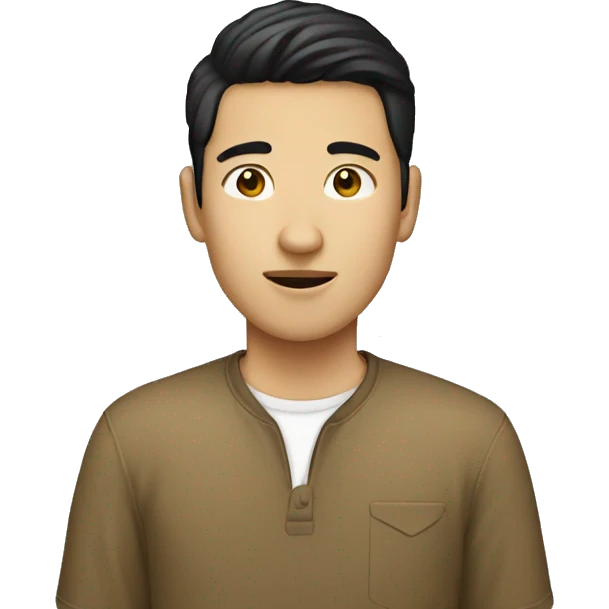 Asian guy white girl emoji