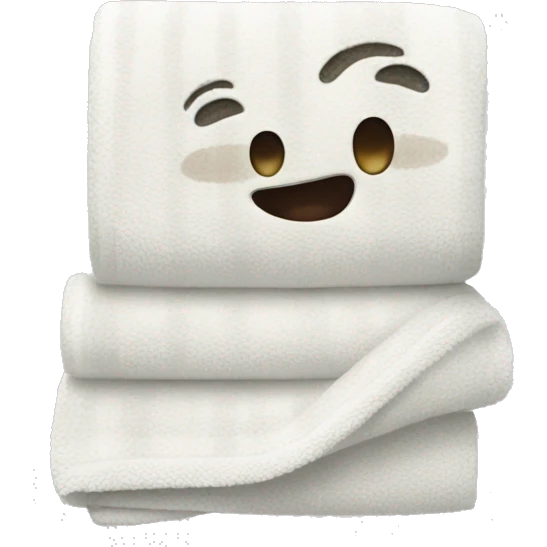 Soft towel emoji