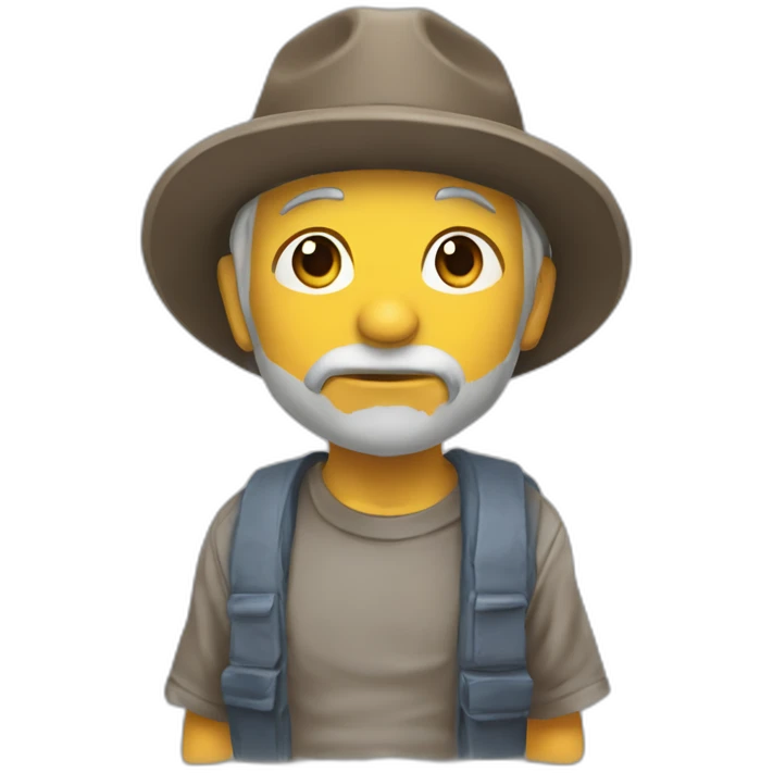 Topo gigo saluda emoji