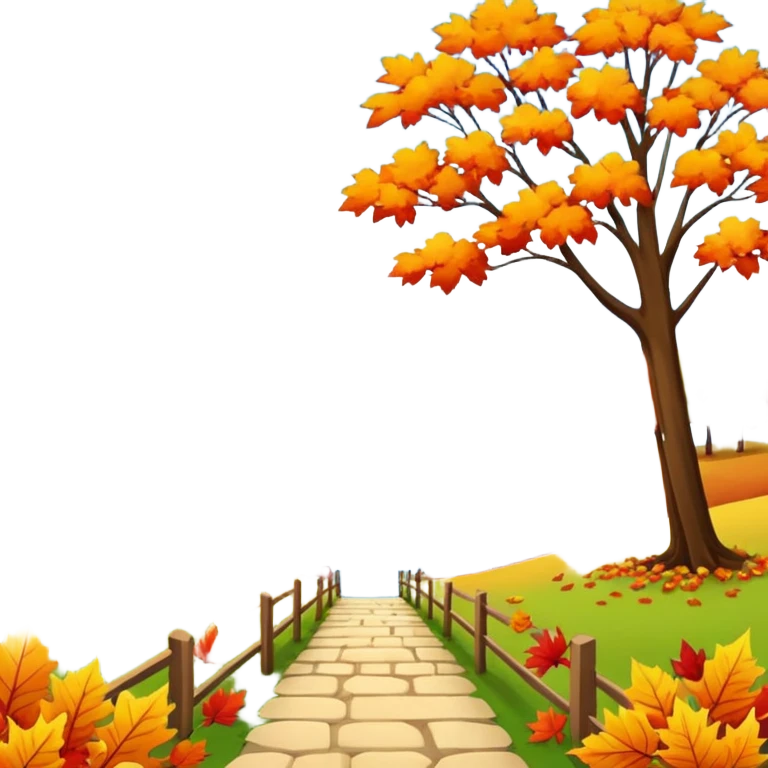 fall landscape emoji