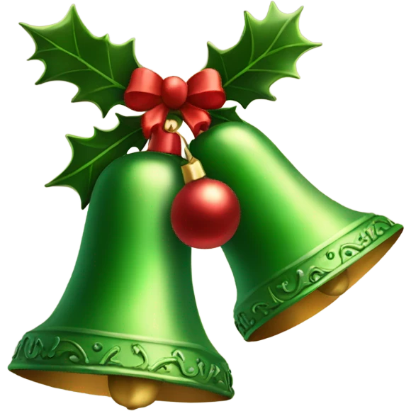 Christmas bells emoji