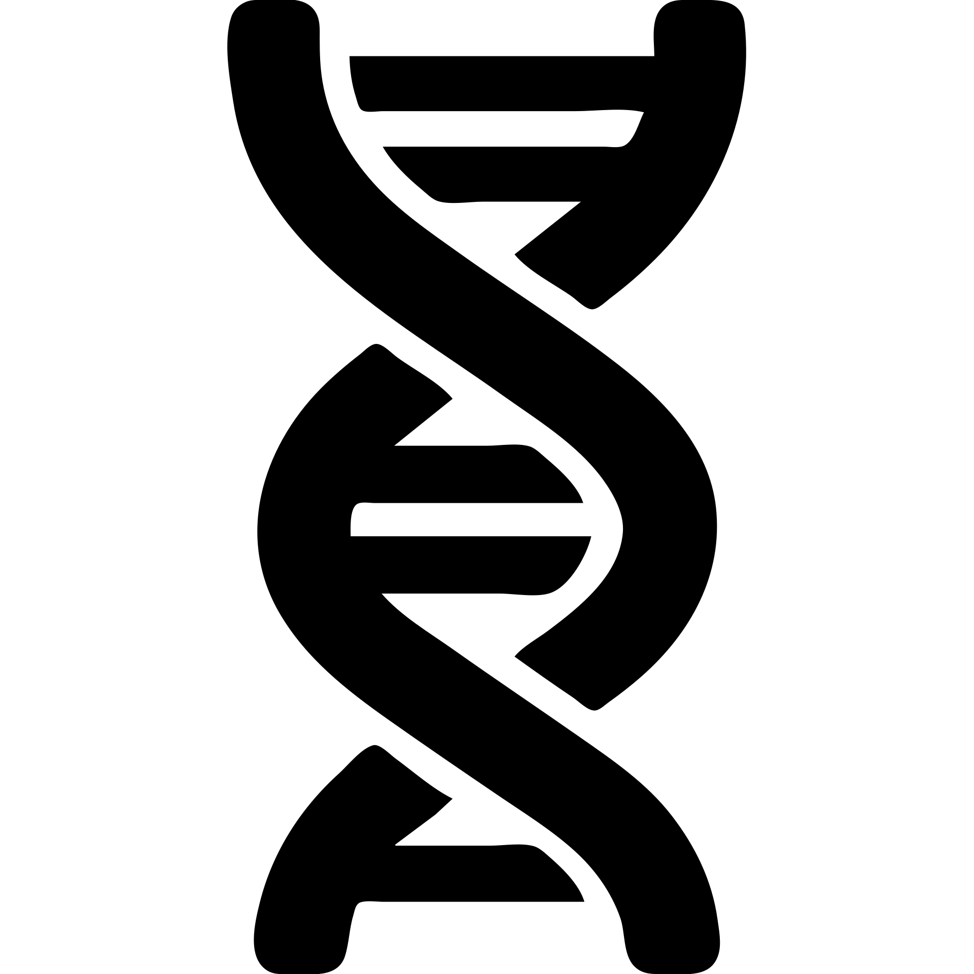 genetics icon, DNA double helix emoji