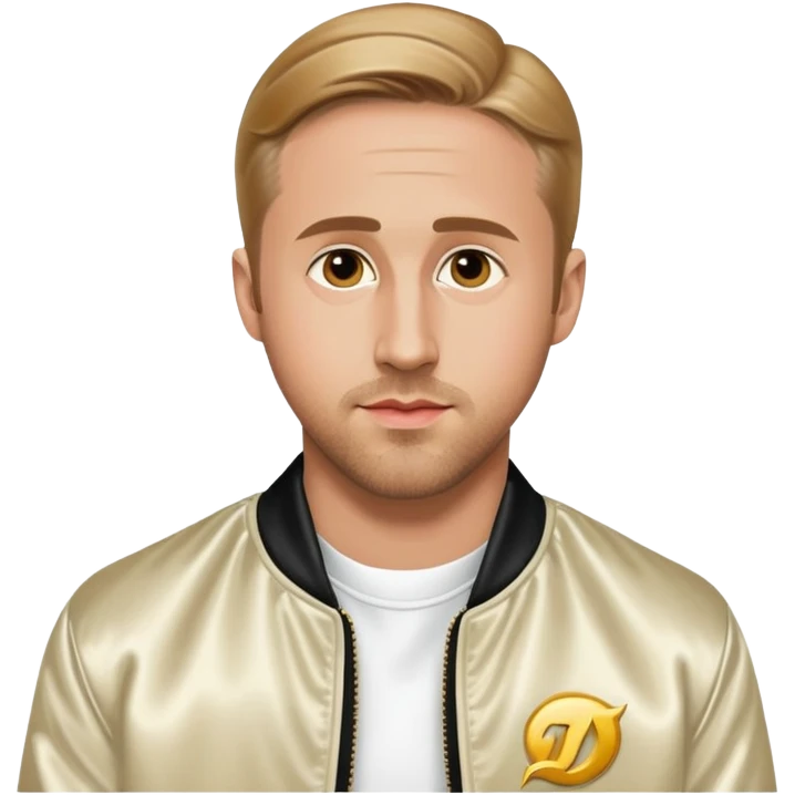 ryan gosling in a jacket from movie“drive” emoji
