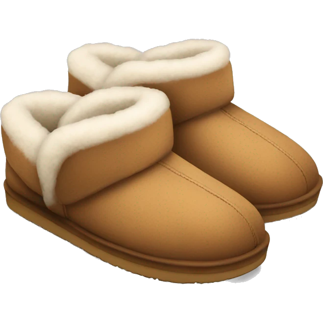 UGG slippers emoji